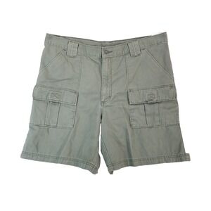 VF Jeanswear cargo hiking‎ shorts men's 36x8 khaki green outdoor adventure